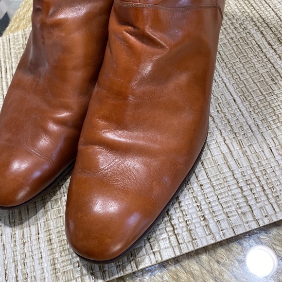 MENS LEATHER BOOTS WITH ZIPPER VERY soft leather. - Picture 2 of 16